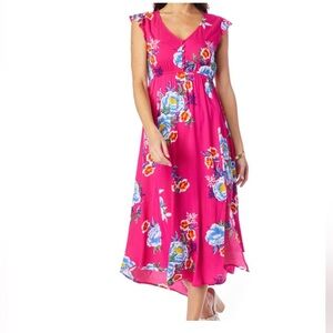 Jessica Simpson pink floral dress